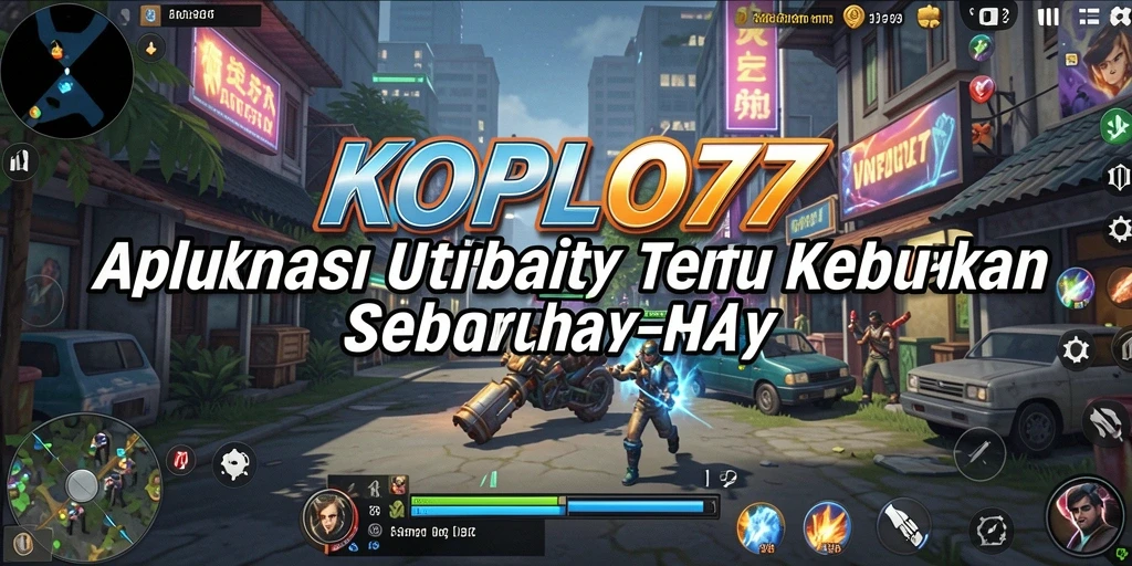 Tampilan utama KOPLO77 dengan fitur manajemen tugas yang lengkap.