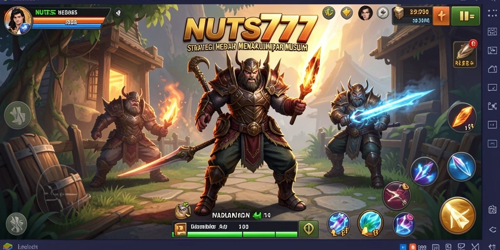 Gameplay menarik NUTS777 dengan strategi mendebarkan.