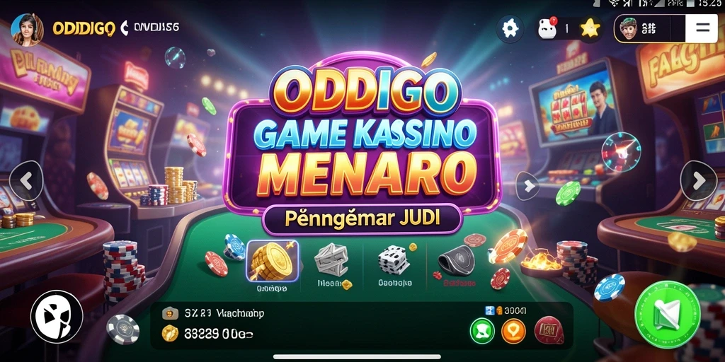 Tampilan gameplay menarik dari aplikasi ODDIGO Casino.
