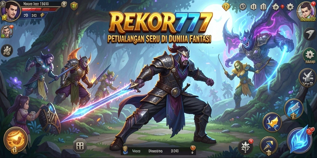 Gameplay seru dan menantang dalam REKOR777.