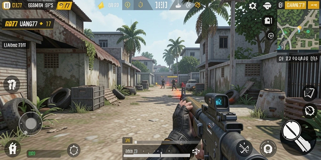 Tampilan gameplay mendebarkan dari UANG77 dengan aksi seru dan tantangan.
