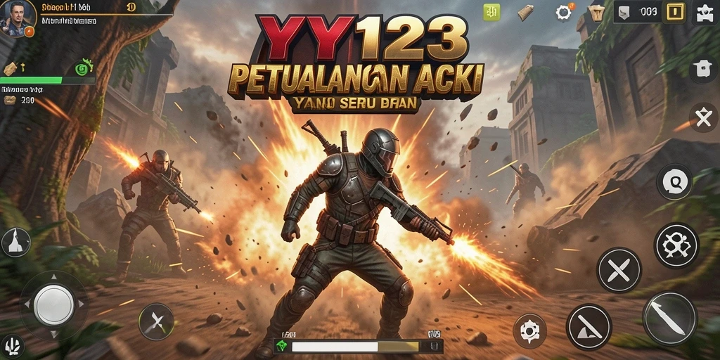 Screenshot gameplay YY123 menampilkan aksi seru dan grafis menawan.